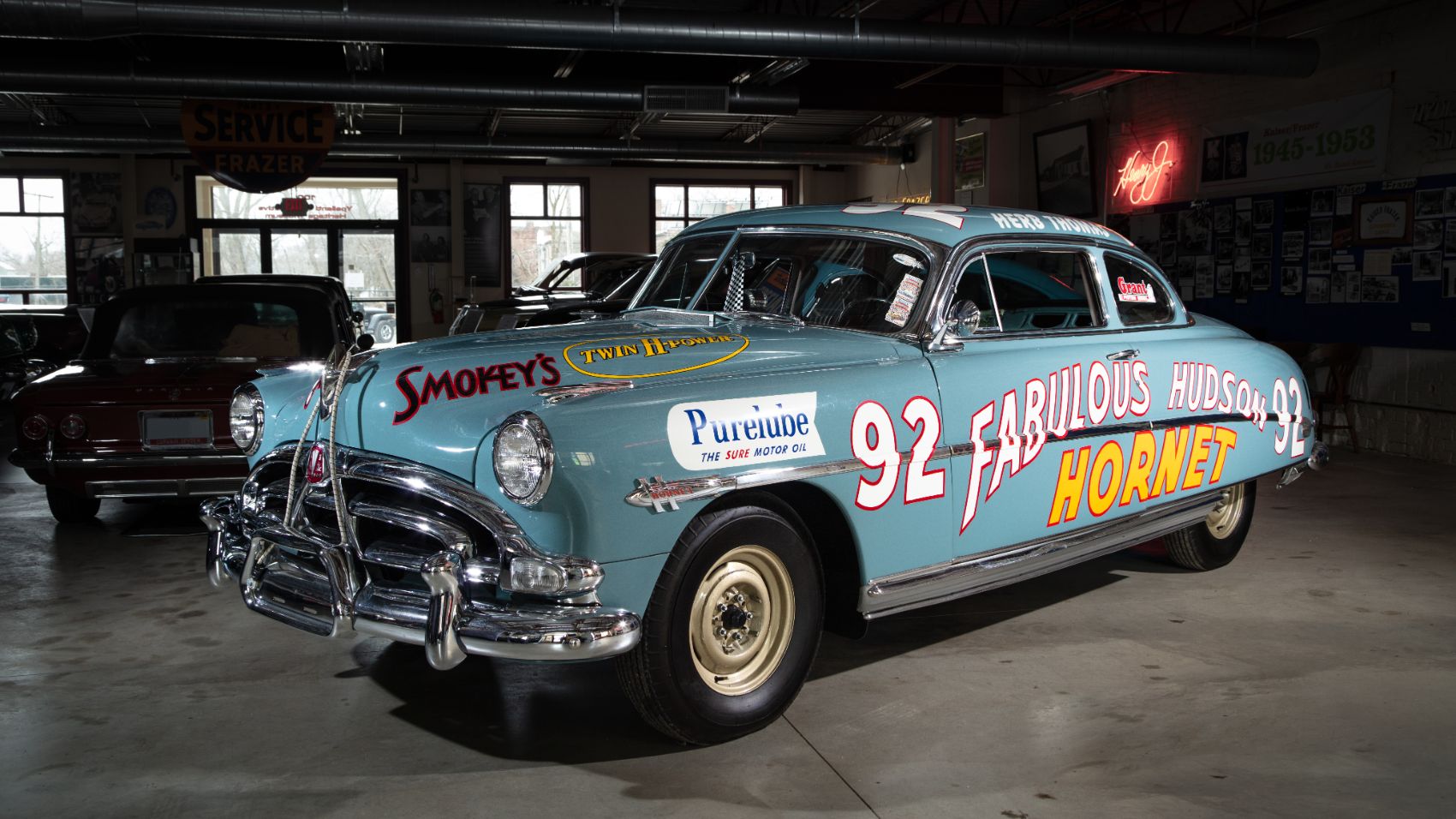 02 Hudson Hornet Left Front 3Q Hagerty Drivers Foundation Preston Rose