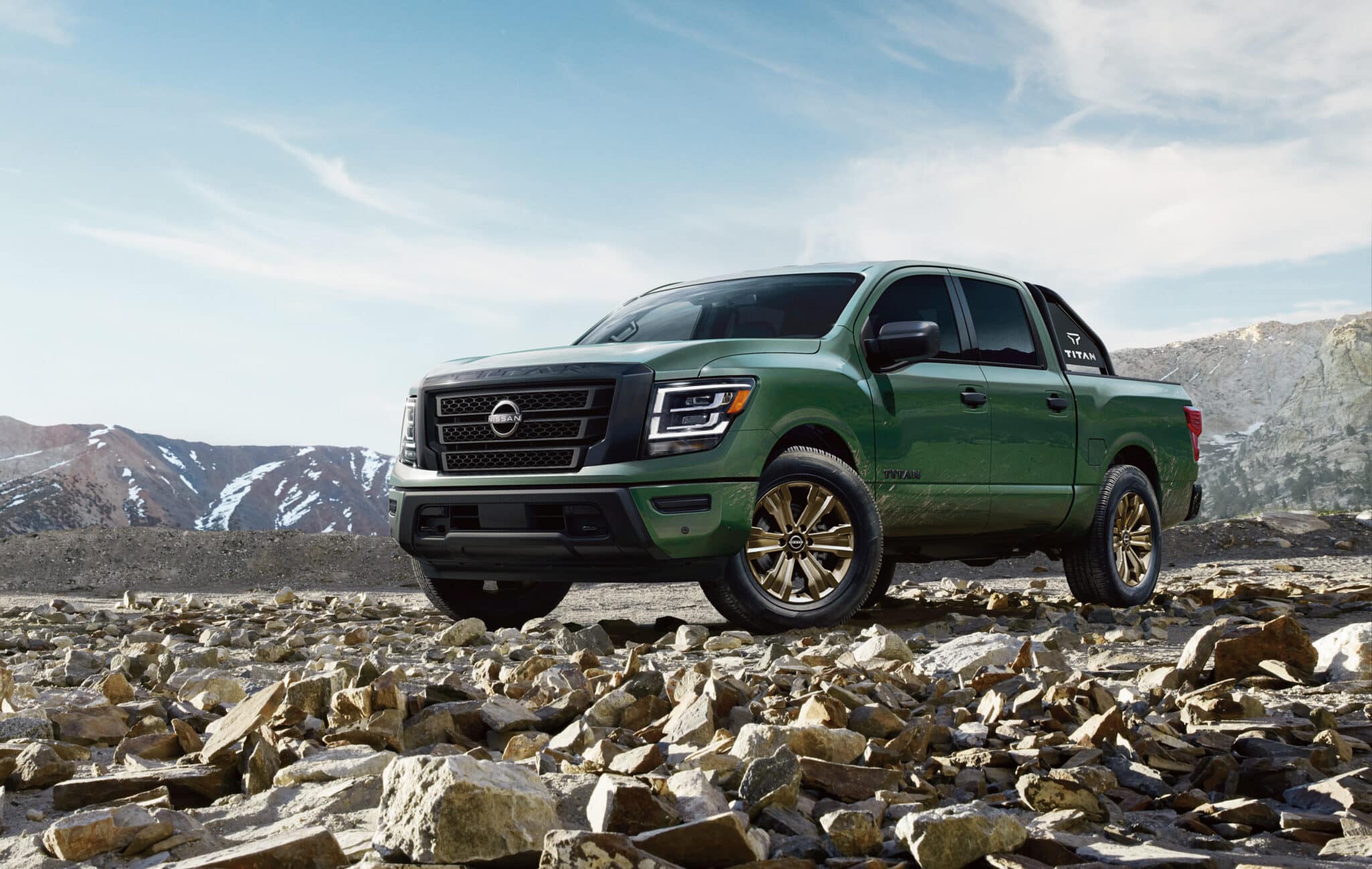2024 Nissan Titan SV with the Bronze Edition package.