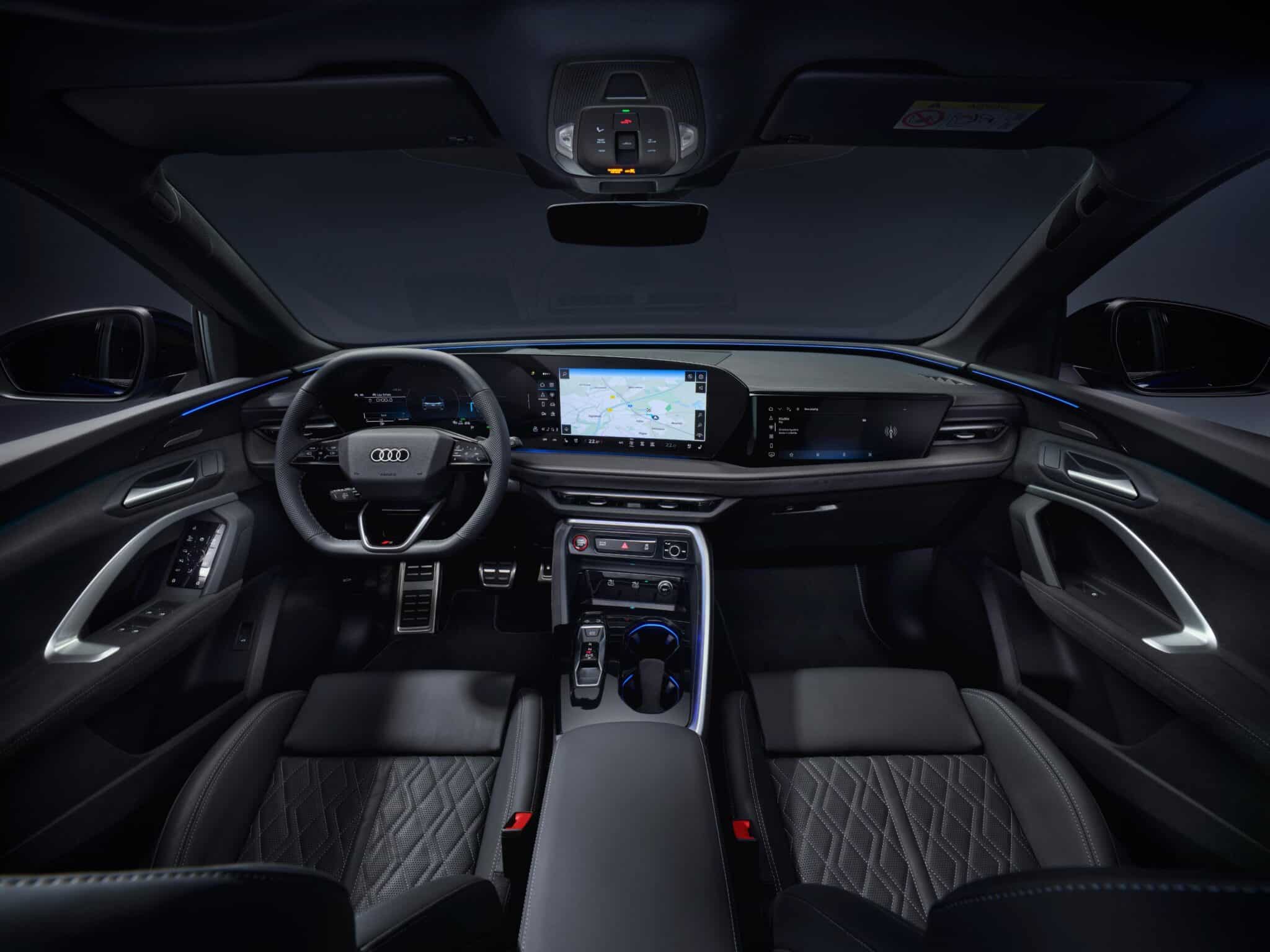 2025 Audi SQ5 interior layout.