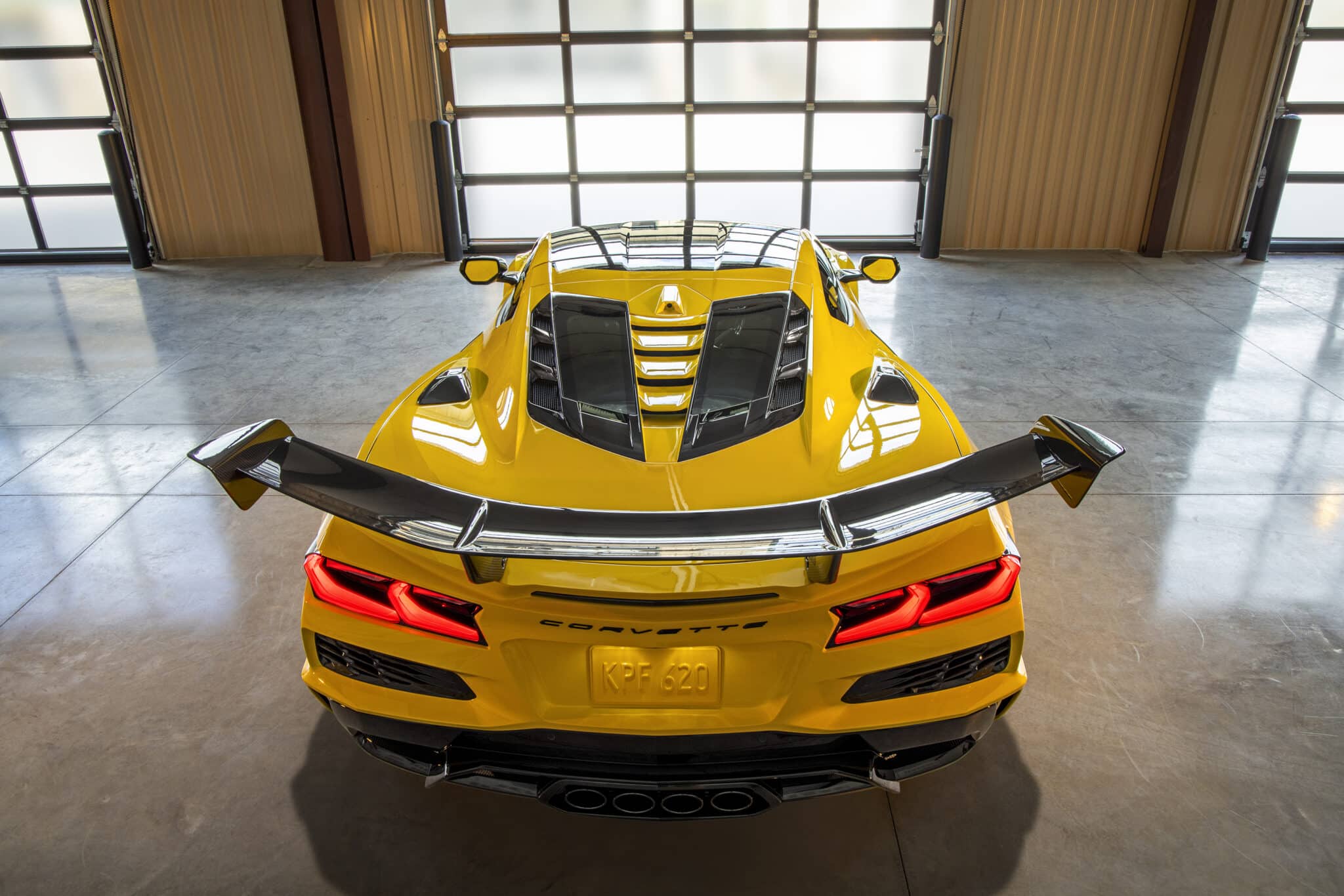 2025 Chevy Corvette ZR1 Coupe with the ZTK Performance Package and split window rear.