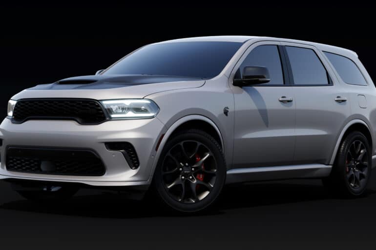 2025 Dodge Durango SRT Hellcat Silver Bullet special-edition vehicle.