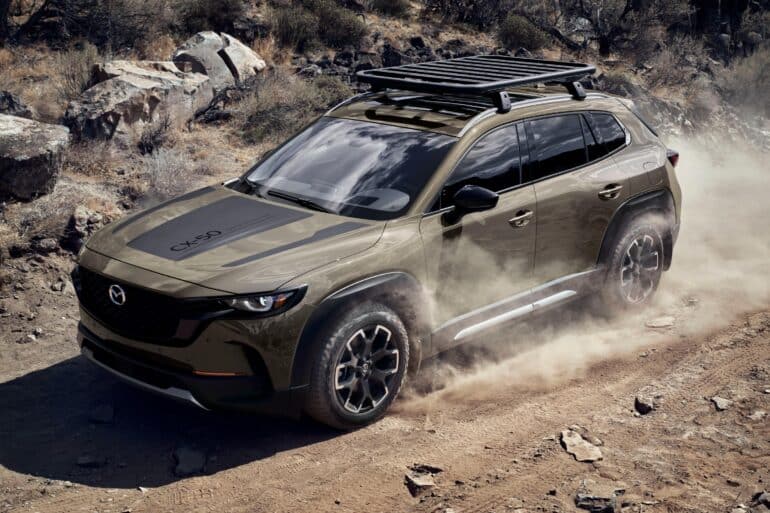2025 Mazda CX 50 Meridian Hood Graphic 1